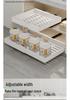 Retractable Kitchen Cabinet Pull-Out Storage Rack for Seasoning Jars and Bottles