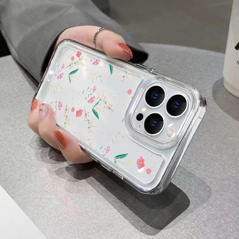 INS Small Floral Flowers Soft Silicone Phone Case For Xiaomi Redmi Note 14 13 12 Pro Plus 12S 11S 11 10 Redmi 12 13C Clear Cover