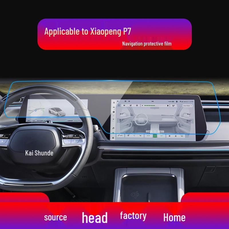 Xiaopeng G3, P7+, P5, X9 Navigation and Instrument Tempered Film Protector