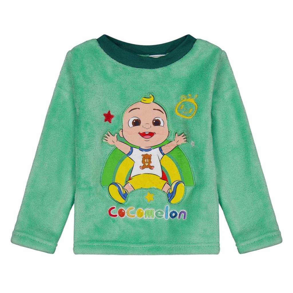 Cocomelon Childrens/Kids Fleece Long Pyjama Set