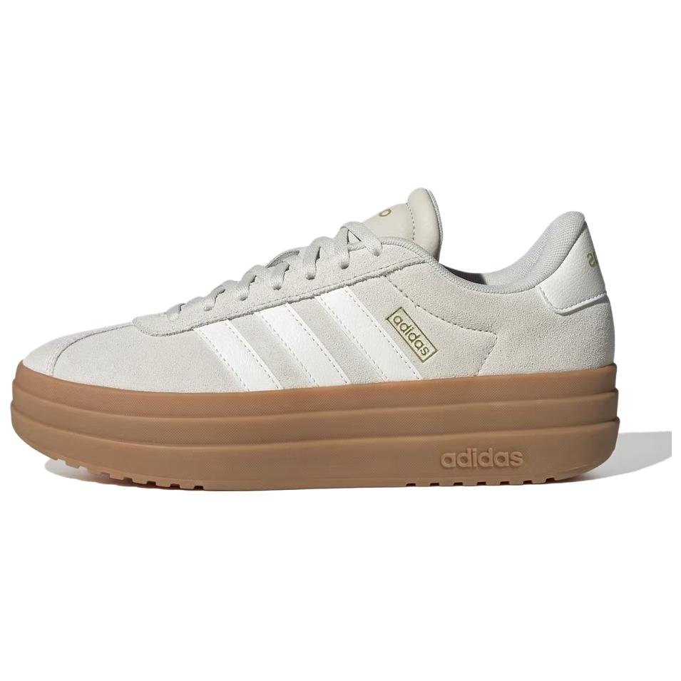 Adidas VL Court Bold Pohodlné Všestranné Nízké Skate Boty Dámské tenisky Off-White JQ5633