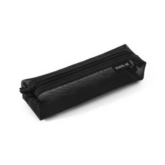 Síťovaná cestovní a kosmetická taška - Průhledná, víceúčelový úložný prostor na toaletní potřeby a make-up