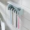 Self-adhesive Toothbrush Storage Rack Wall Mounted Electric Toothbrush Holder  Storage Rack