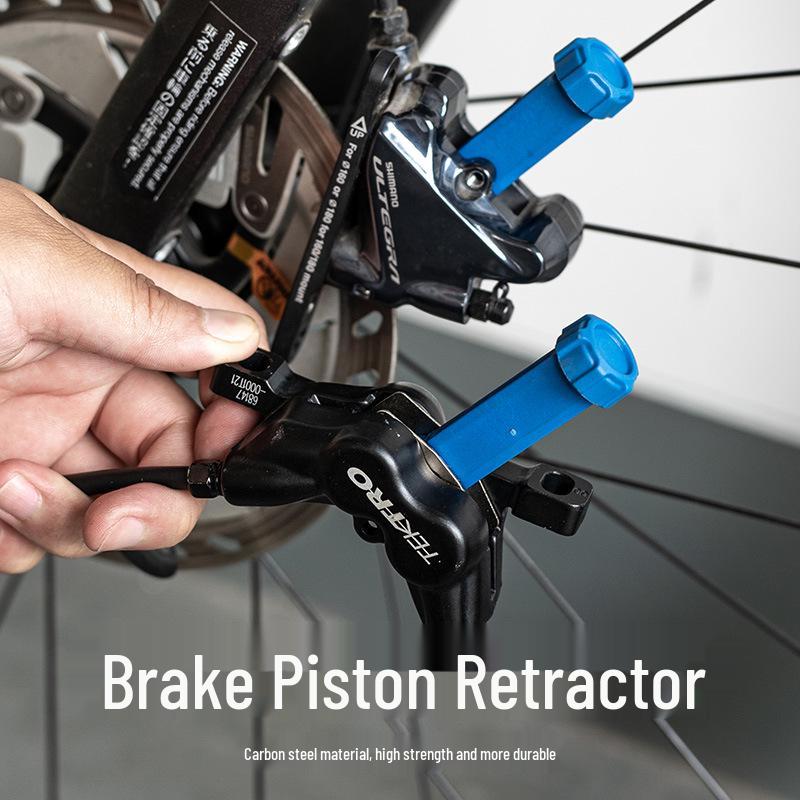 Fahrrad Hydraulikbremskolben Rückstellwerkzeug - Kohlenstoffstahl Bremssattelspreizer