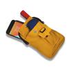 Work Pouch with Belt Loop and Yellow Multi-functional 2-Way Carabiner, WK-12YE,