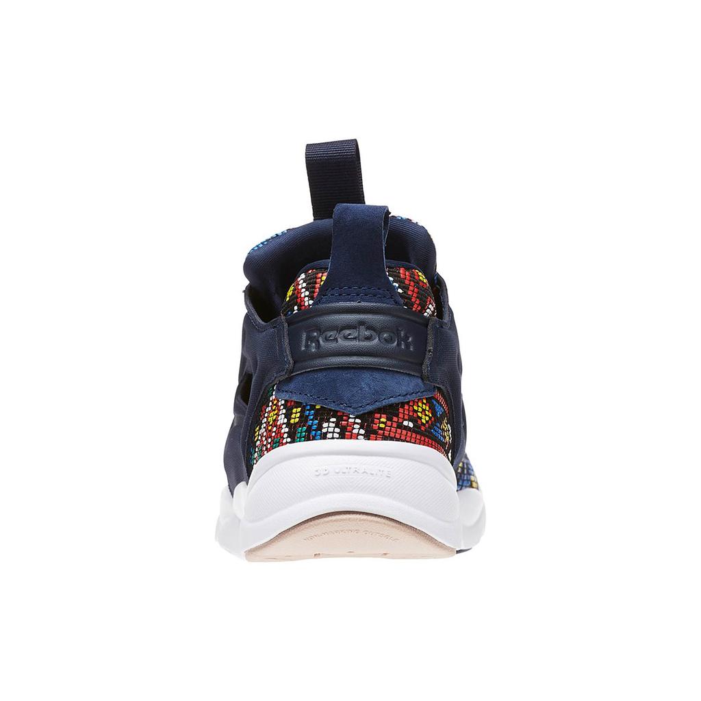 Reebok Furylite GT Woven Sports Casual Low-Top Lifestyle Shoes Women Sneaker Navy-Blue BD3092