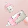 Silicone Nipple Baby PP Bottle Drop-resistant Baby Bottle With Handle  Feeding Utensils