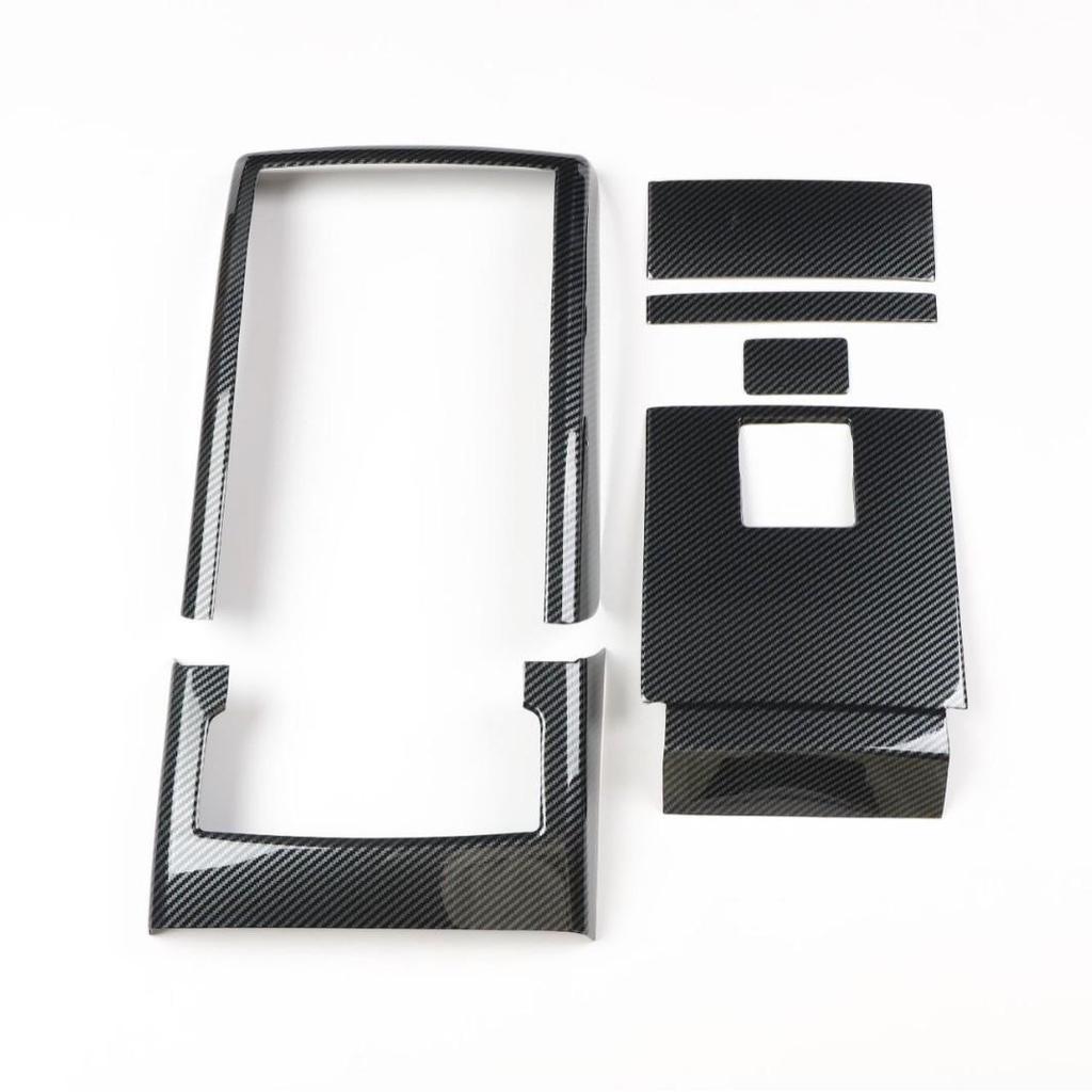 Carbon Fiber Interior Stickers for 15-23 Alphard Vellfire 30 Series, Scratch-Resistant