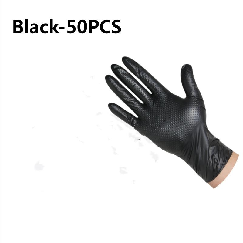 Multi-purpose Nitrile Gloves Mechanic Industrial Waterproof Safety Work Gloves 8.0g Diamond Non-slip Mechanics Repair Gloves