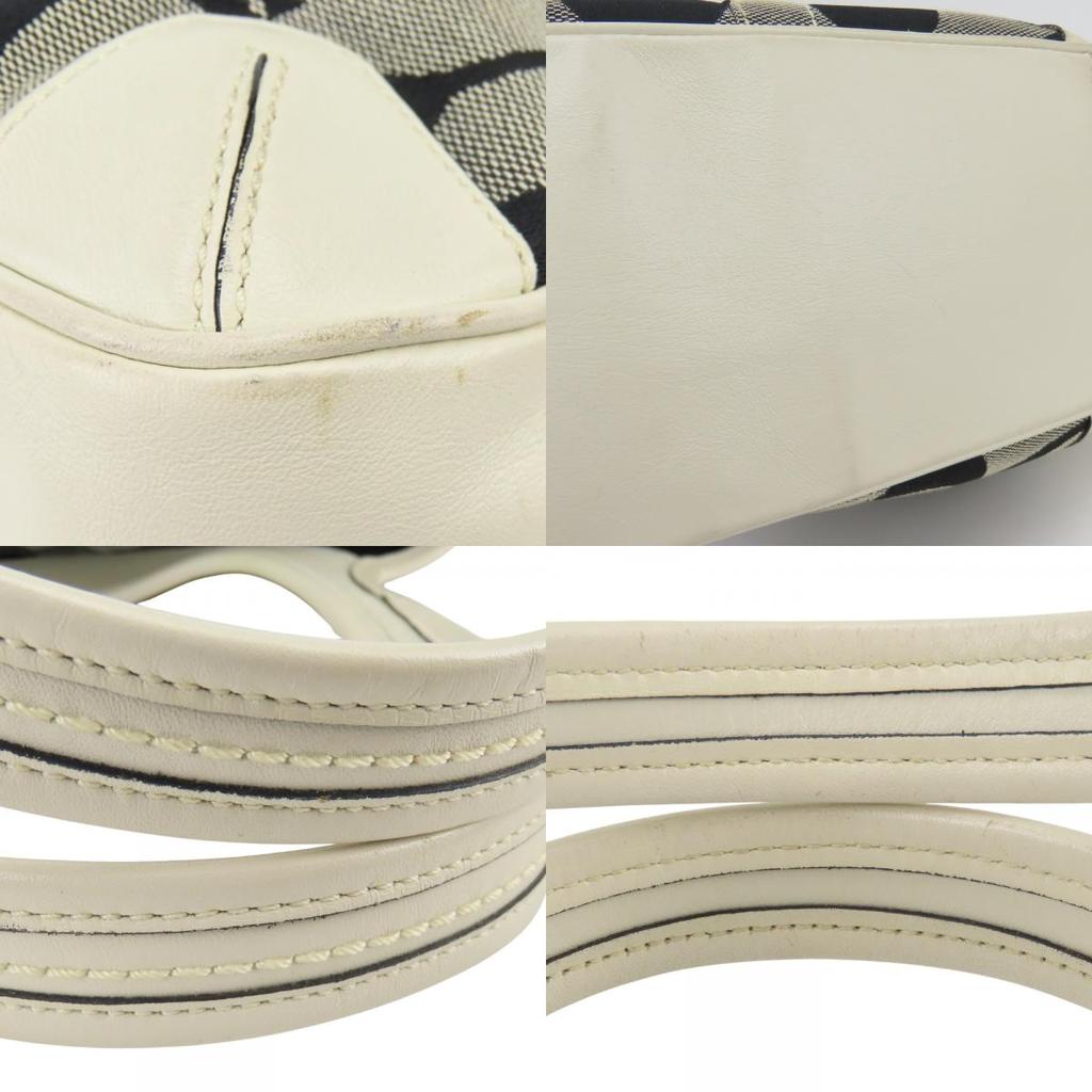 Used COACH Tote Bag 10766 Signature Canvas/leather Gray White