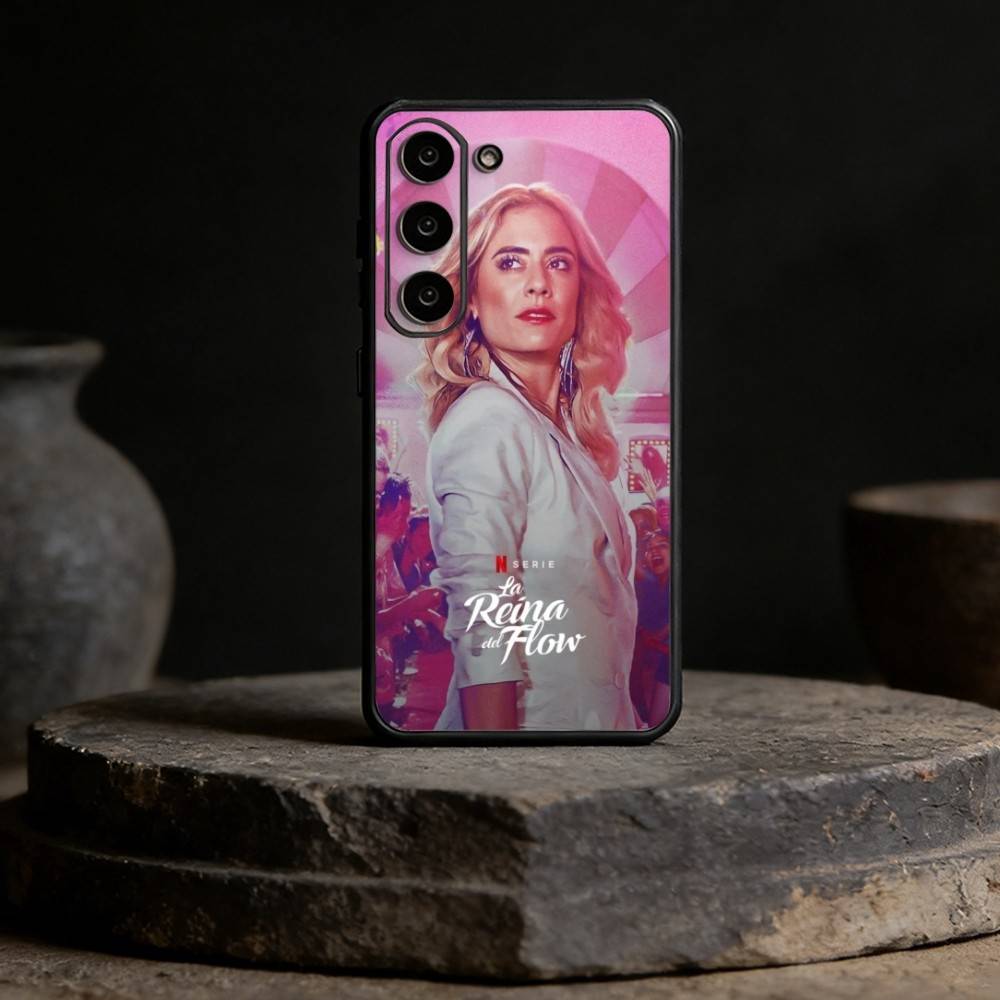 

Queen of Flow La Reina Del Flow Phone Case For Samsung Galaxy A20,21s,22,31,32,52,53,72,73,80,91 Soft Black Shell Samsung a32 5g