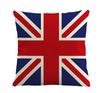 Home Car Bed Sofa British Flag Decorative Classic Pillow Case Cushion Cover