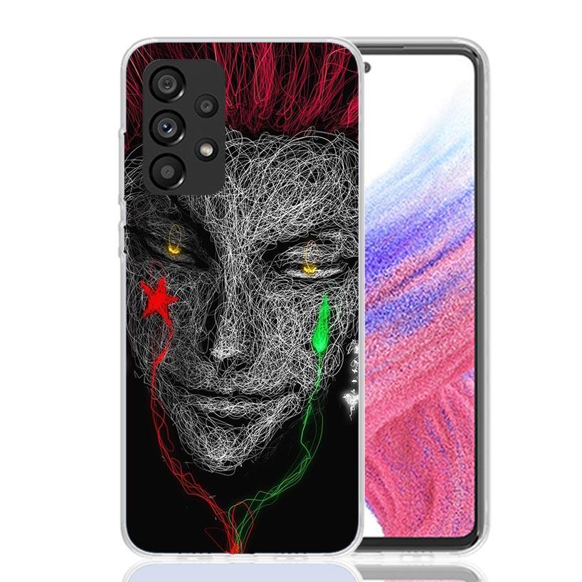 Huner X-Hunters Hisoka Phone Case For Samsung Galaxy A17 A16 A14 A15 A13 A57 A56 A54 A55 A53 A37 A36 A34 A35 A33 A26 A24 A25 A23