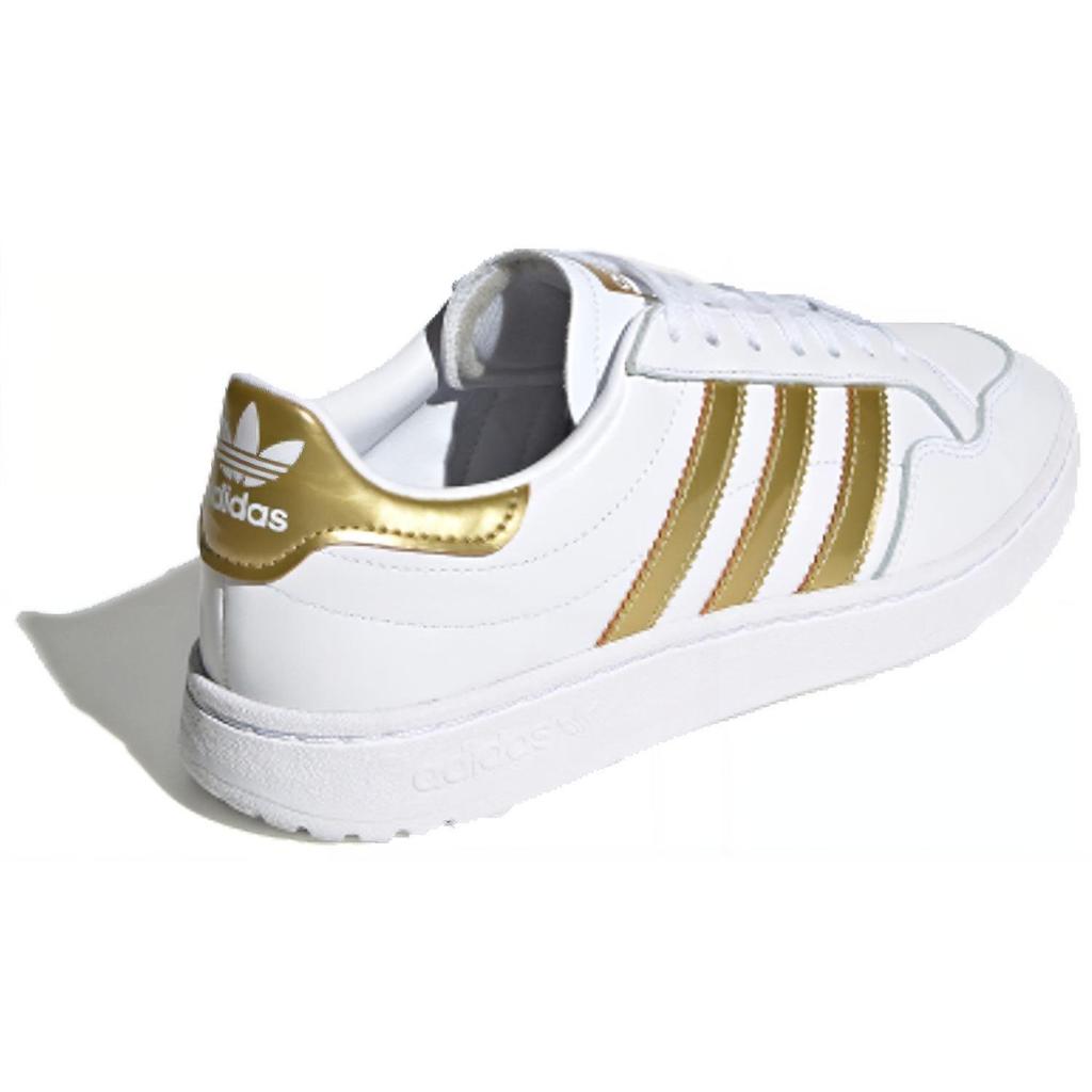 Adidas Wmns Team Court 'White Gold Metallic' Women's EF6058