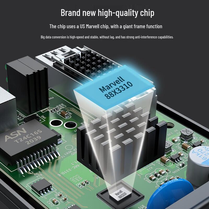 Shengwei Telecom-Grade 10G SFP+ Fiber Media Converter