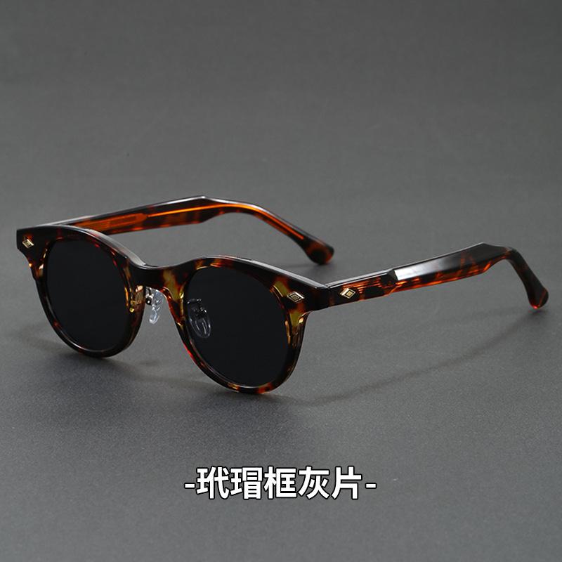 Vintage Round Sunglasses for Women Men Luxury Brand Sun Glasses Female TR90 Fashion Glasses Frame High Quality Travel Eyewear