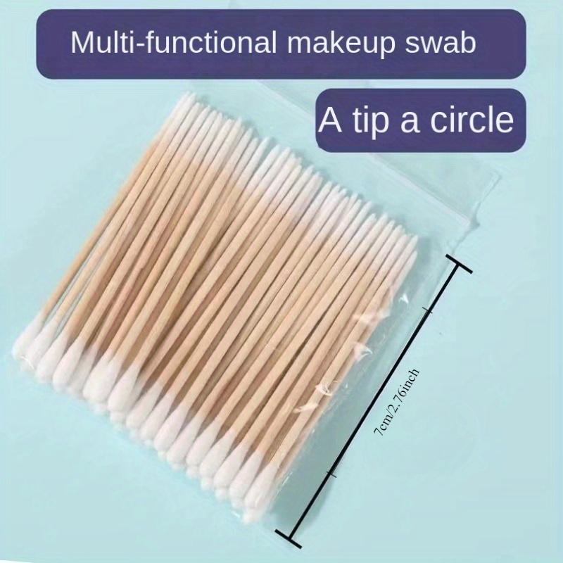 7cm Single Pointed, Cotton Swab, Used for Eyebrow Trimming, Nail Art, Ear Hole Digging, Tattoo Cleaning, and Pet Nail Treatment