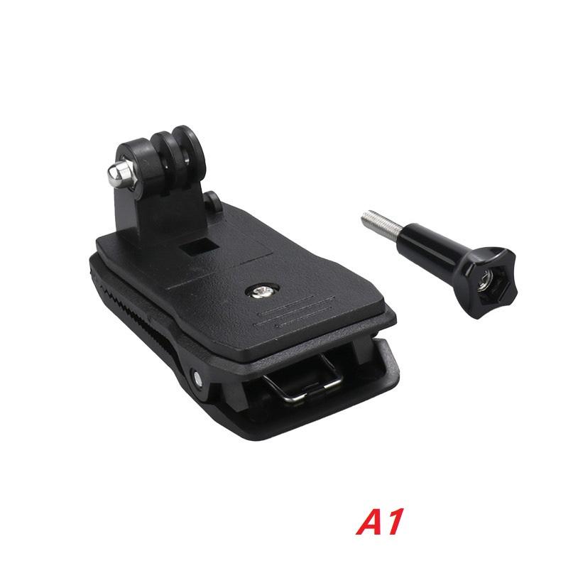 

1 шт. Вращающееся на 360° крепление-клипса для камер 13 12 10 9 8 7 Insta360 X3X4 SJCAM - Аксессуары-зажим для шляпы, ремня, рюкзака