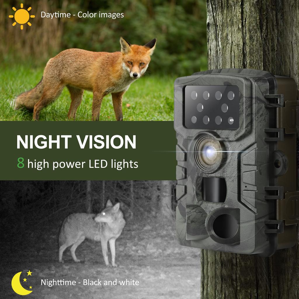 Trail Kamera 20mp 1080p Wasserdichte Pir Infrarot Jagd Kamera Mit Nachtsicht Wildlife Cam Überwachung Tracking Kamera Pr700