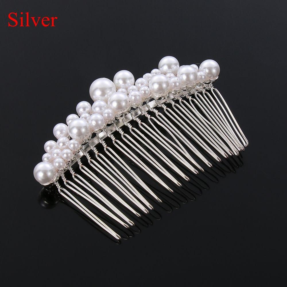 1 PC Prom Hair Ornaments Handmade Jewelry Pearl Hairpin Bridal Headpiece Hairwear Bride Barrette