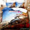 Forza Horizo Bedding Set Single Twin Full Queen King Size Bed Set Aldult Kid Bedroom Duvetcover Sets 3D Print  Sports Car
