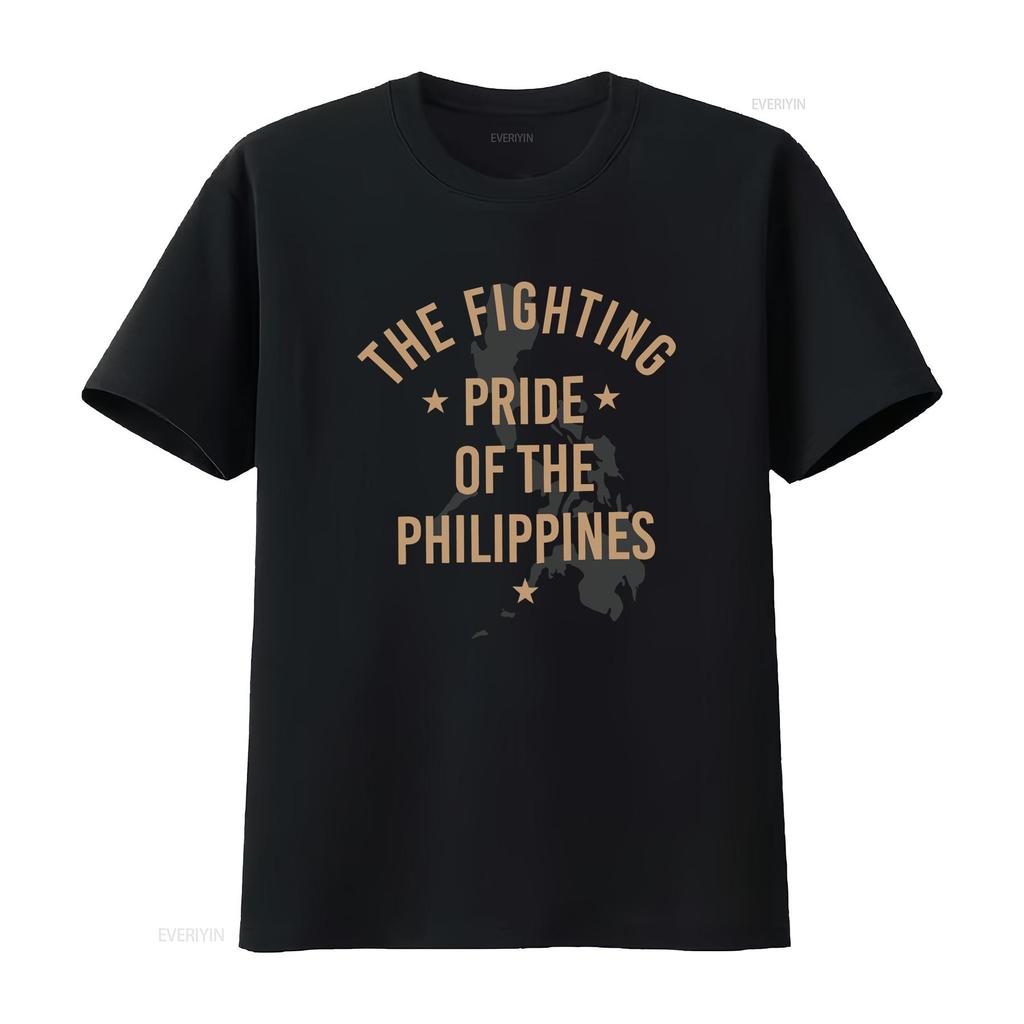 The Fighting Pride of Philippines Team Pacquiao T Shirt vintage Washed Soft streetwear fashion Stylish Casual Slightly