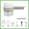 "Electric Multi-Function Vegetable Cutter & Garlic Pounder"