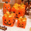 New Pumpkin Gift Box Lamp Three Piece Set Halloween LED Light String Festival Party Decoration Atmosphere Light
