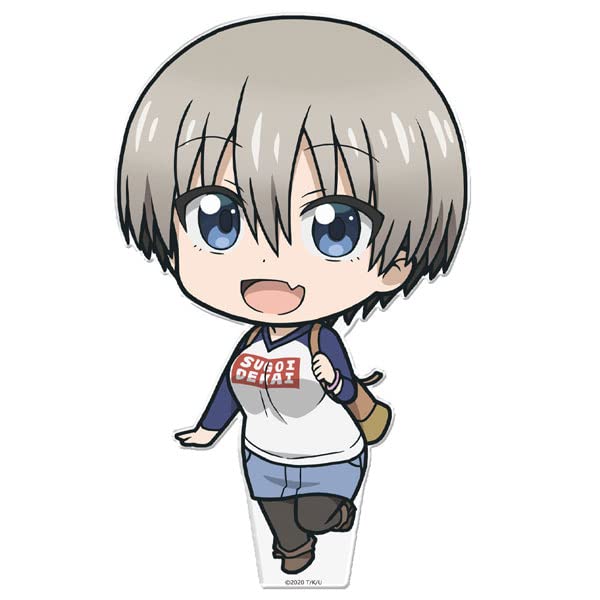 Uzaki-chan Wants to Hang Out! DekaPuniKore! Acrylic Figure [Uzaki Hana SUGOI DEKAI T-Shirt Ver.]