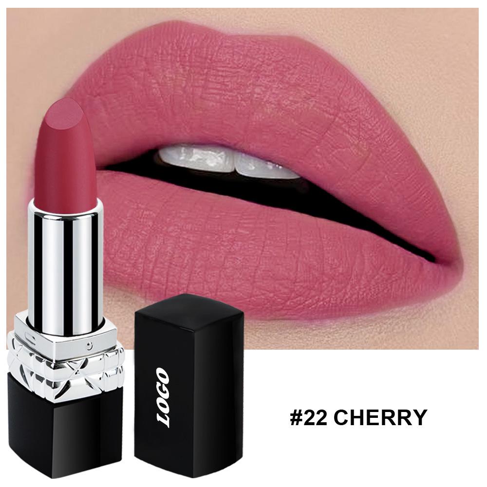 Non-Fading Waterproof Matte Lipstick – No Transfer, No Stick