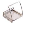 Portable Stainless Steel Cutting Board Holder Rustproof Large Capacity Spoon Holder with Draining Tray Pot Lid Stand