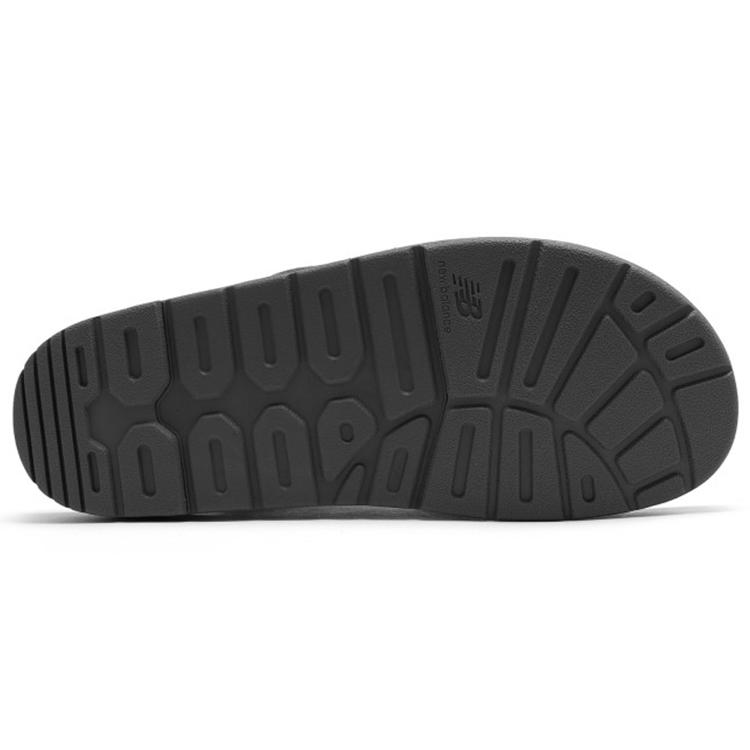 New Balance 3206 Series Velcro Open Toe Flat Heel Sports Dark Grey Sandals 'Dark Gray White'