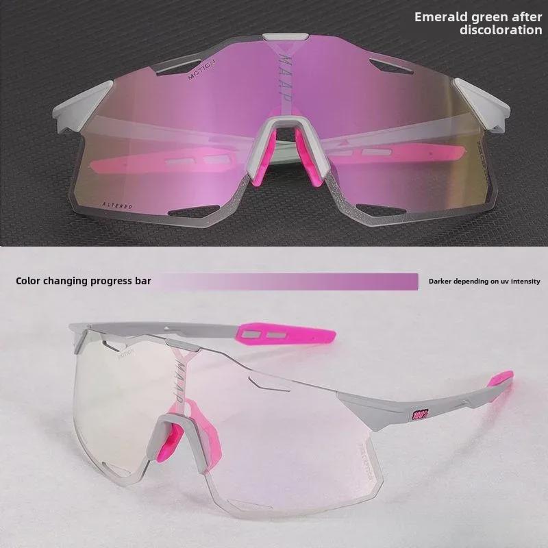 "Polarized UV-Proof Cycling Glasses - Windproof & Lightweight for Outdoor Sports, Free Shipping."