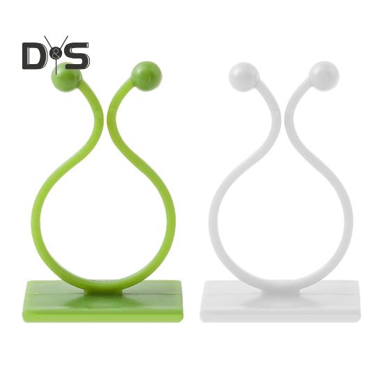 Plant Fixture Clip Wall Mounted Vine Fixing Clip Self-Adhesive Hook Invisible Plant Support Vine Clips for Indoor Outdoor Climbing Plants