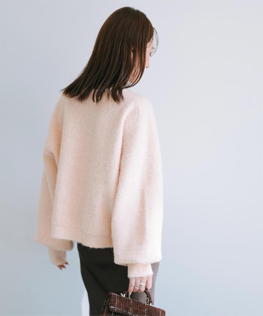 Yours Wool Blend Cropped Crew Neck Knit Size Pink BEXU1682, Women's, M,