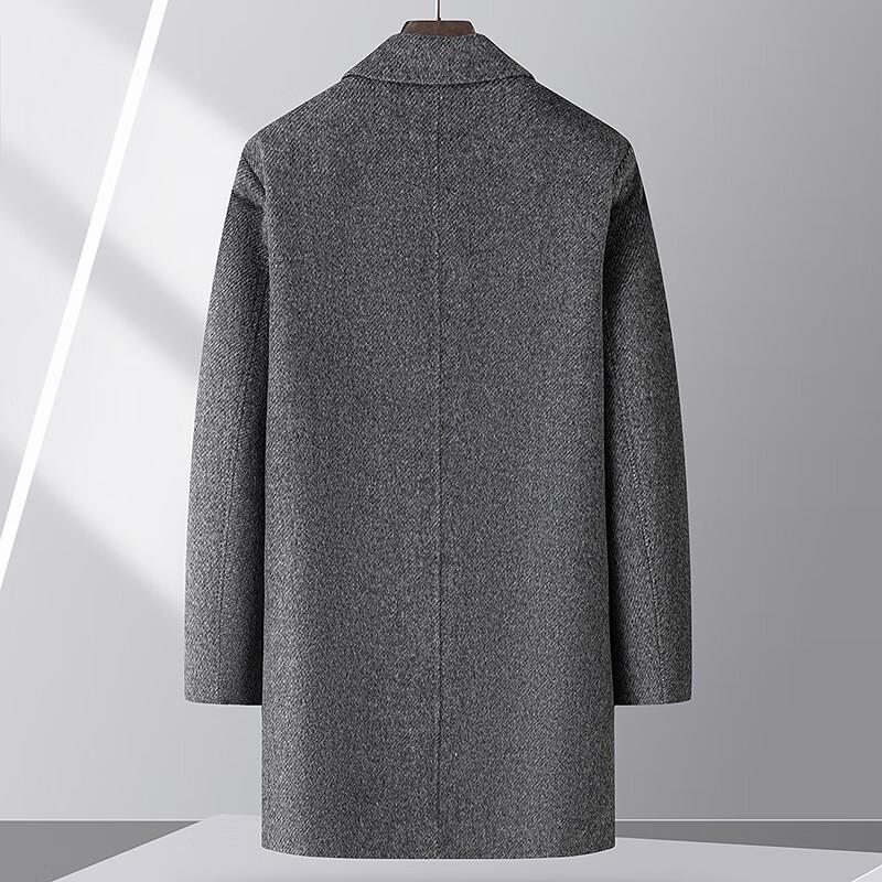 FAPAI Men's 2-in-1 Wool & Goose Down Coat