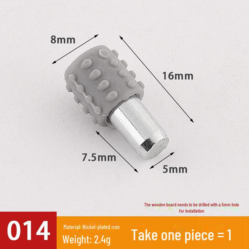 Transparent Movable Wardrobe Panel Bracket for Glass or Wooden Partition