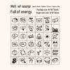 Yue Zhen Meng Meng Wooden Stamps for DIY Kids' Journals