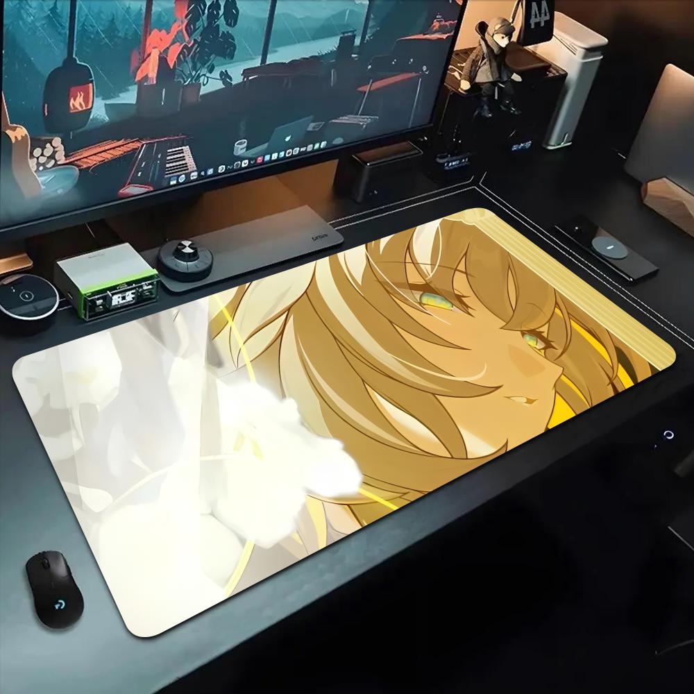 Aglaea Hsr Mouse Pad 500X1000 Mm Large Gaming Mousepad Gamer XL Rubber Otaku Keyboard Pad Laptop Desk Mat