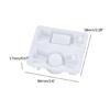 Silicone Resin Casting Molds Epoxy Quicksand Molds Resin Shaker Mold for Keychain Charm Jewelry Making Pendant Molds