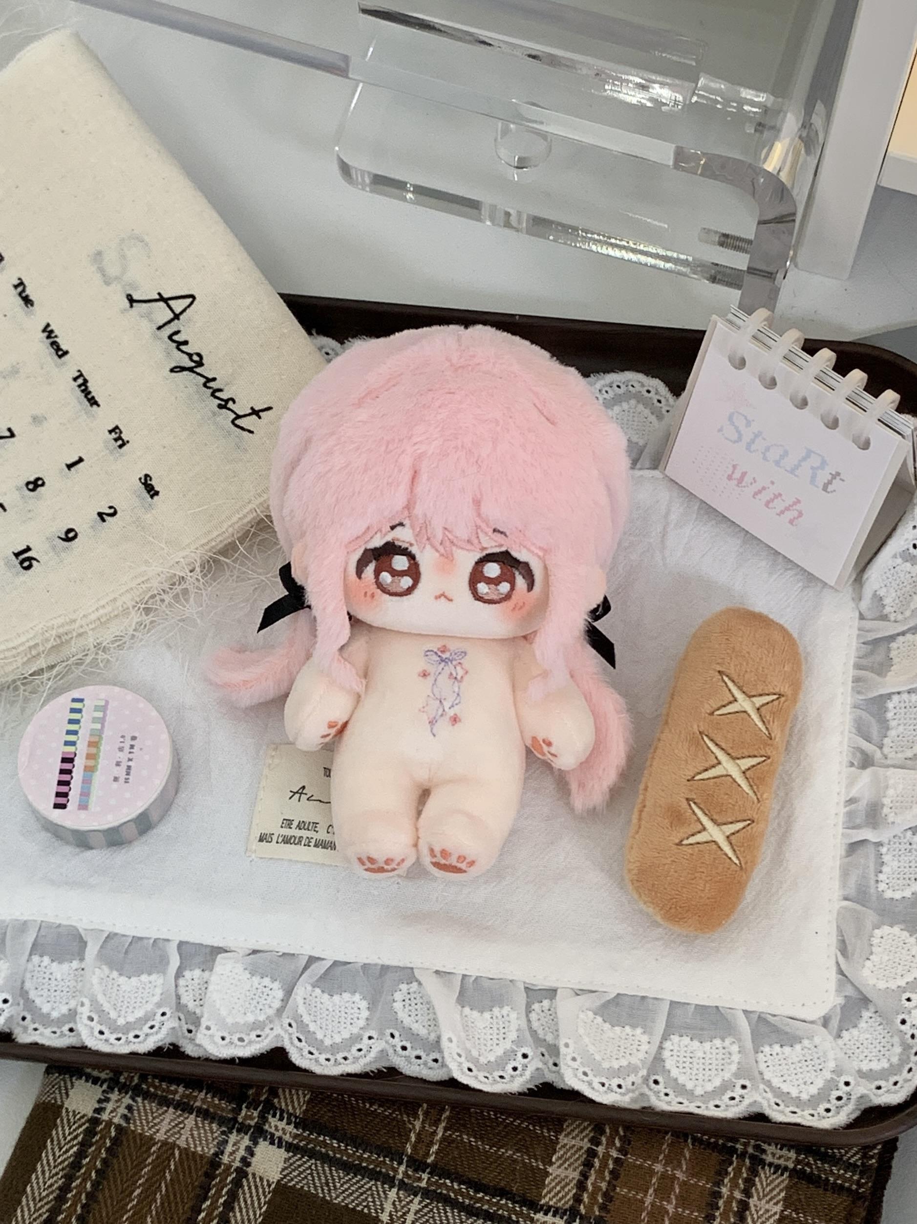 Anime Game Shining Nikki Peripheral Character 10cm Plush Doll Toy Stuffed Pendant Cartoon Cosplay Fan Surprise Gifts 10cm
