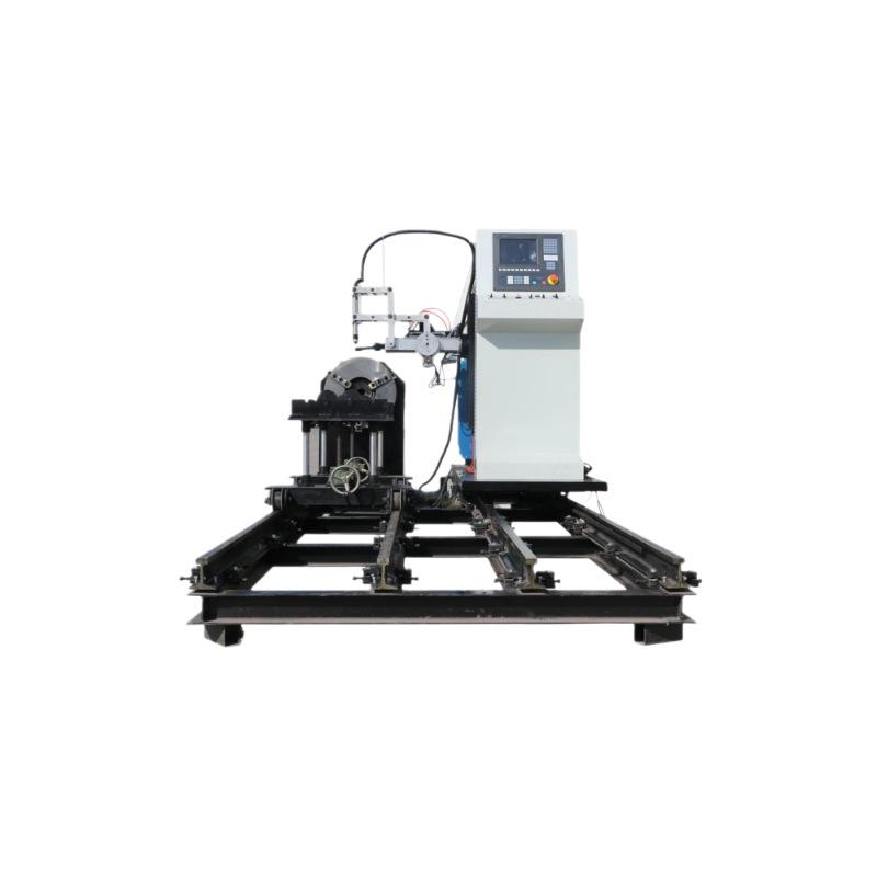Five-Axis Plasma Cutting and Beveling Machine for Round and Square Tubes in Carbon and Stainless Steel.