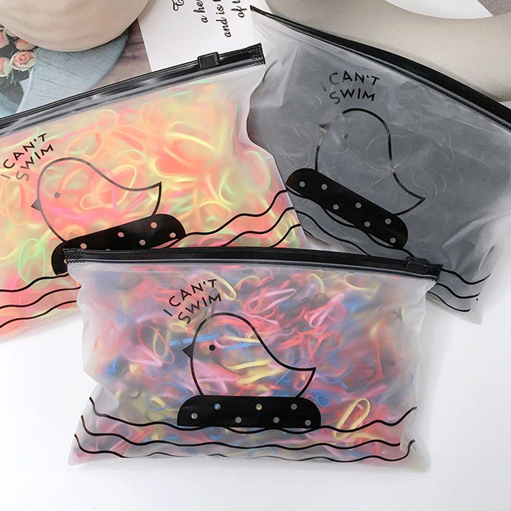 

Резинки для волос большой вместимости, набор из 1000 штук black