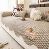 Cartoon Chenille Sofa Cover Non-slip Pet-resistant Couch Cushion Home Decor