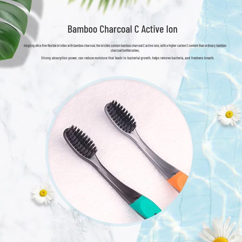 Dr. Yaboshi Carbon Silk Deep Clean Whitening Toothbrush Set