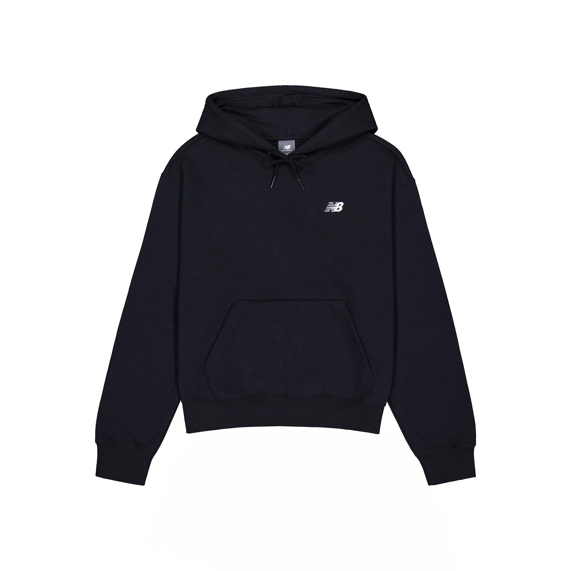 New Balance Logo embroidered Hoodie WT41510-BK L