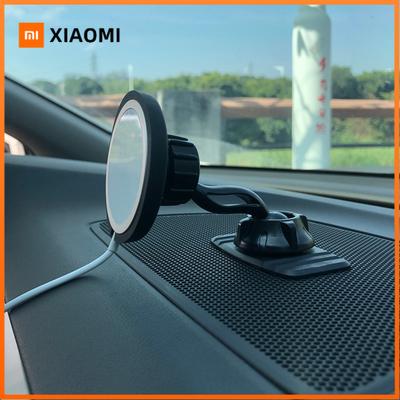 Xiaomi Car Phone Holder Silicone Base Wireless Fast Charging Only Charger Cradle Phone Stand For iPhone 12 Mini 12 Pro