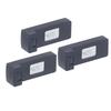 3PCS Remote Control Drone Lithium Battery 1800mah RC Drone Battery Replacement with Charging Cable for F196 Aircraft