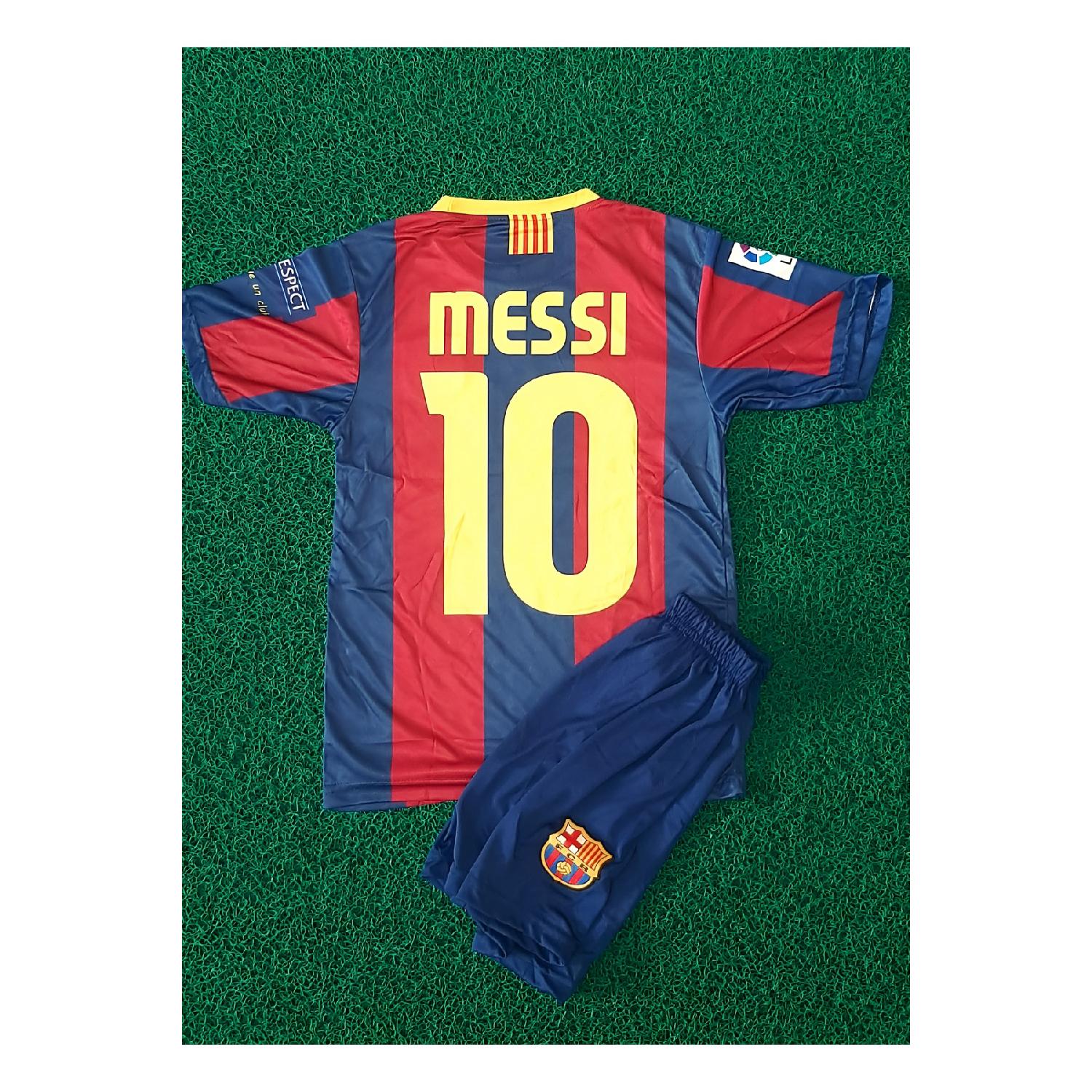 

Детская футбольная майка Messi Barcelona Nostalgia с подробной вышивкой