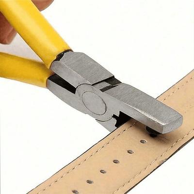 1pc 2mm Universal Watch Band Plier, Strap Hole Puncher, Punch Hole Tool, Tag Eyelet Punching Machine, Watch Band Punch,Back To School,School Supplies